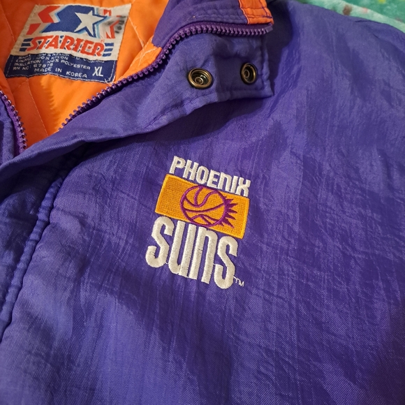 Vintage Starter Phoenix Suns Jacket.  XL. 90s - Picture 3 of 11